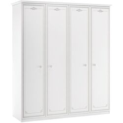 Шкаф четырехстворчатый Cilek Selena Grey 20.75.1003.00