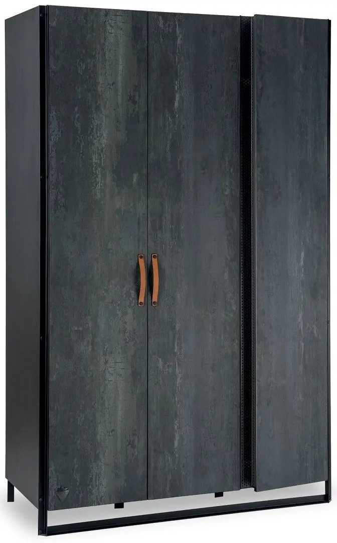 Dulap cu 3 usi Cilek Dark Metal 20.52.1002.00