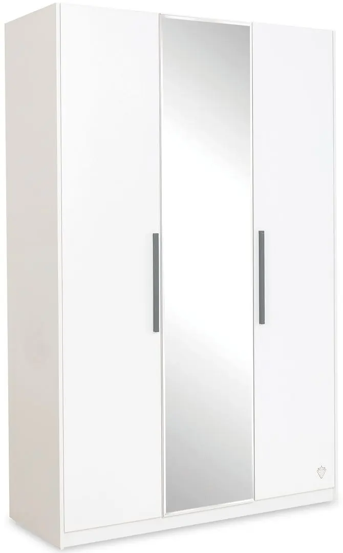 Dulap cu 3 usi si oglinda Cilek White 20.54.1002.00