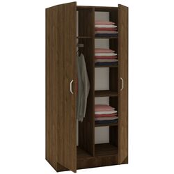 Шкаф Haaus Remi 2Д с полками (Bronze Oak) Thumb