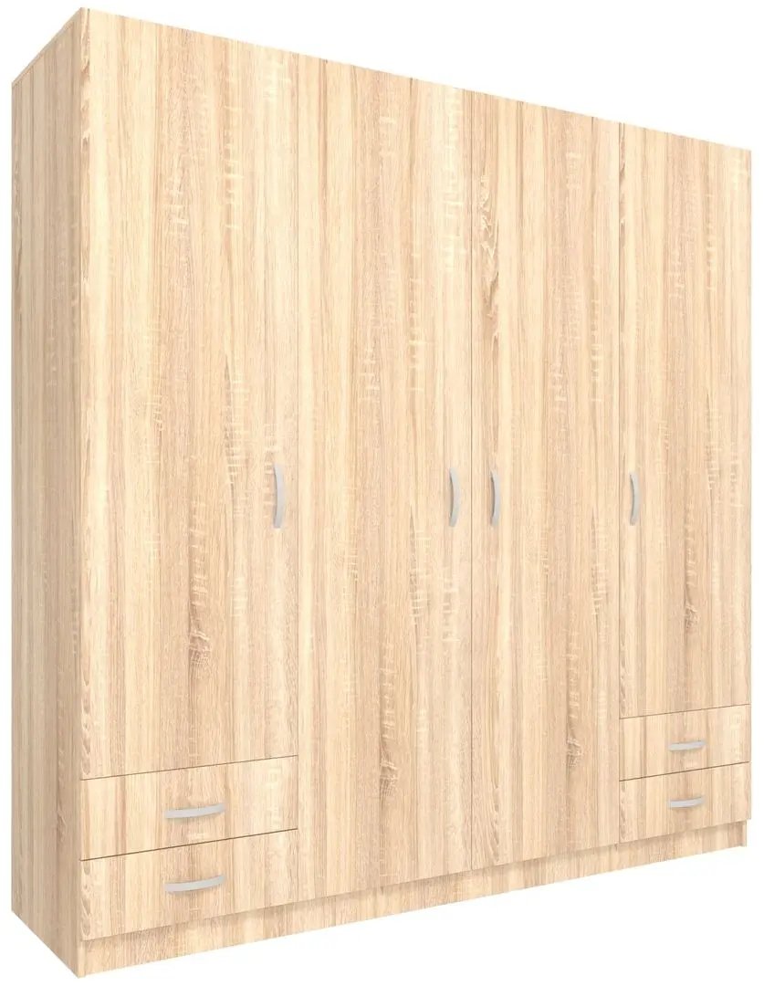 Шкаф Haaus Nero 4Д (Sonoma Oak)