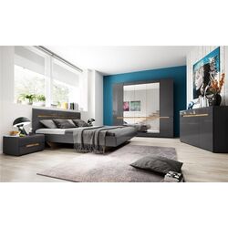 Dulap Helvetia Hektor №21 5D (Anthracite/Anthracite Gloss) Thumb