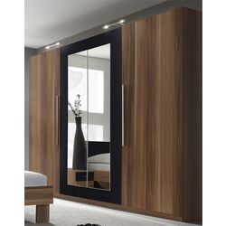 Шкаф Helvetia Vera №20 4D (Monastic Oak/Black) Thumb