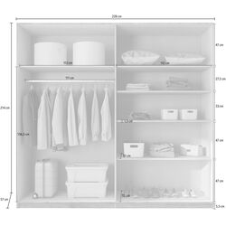 Dulap Helvetia Vera №20 4D (Pine Canyon Arctic Light/Pine Canyon Arctic Dark) Thumb