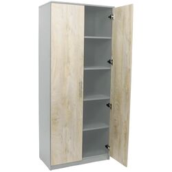Шкаф HG Andra 80x45x190 (Light Gray/Canyon Oak) Thumb