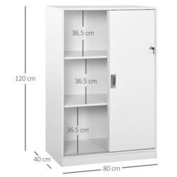 Шкаф Homcom 836-186WT (White) Thumb