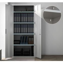 Dulap Homcom 924-084V00WT 80x40x180 cm (White) Thumb