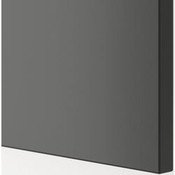 Dulap Ikea Besta Lappviken balamale cu inchidere lina 120x42x193 (Gri-inchis) Thumb