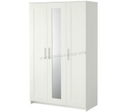 Dulap Ikea Brimnes 117x190 3 usi (Alb)