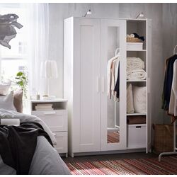 Dulap Ikea Brimnes 117x190 3 usi (Alb) Thumb