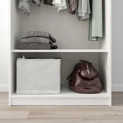 Шкаф Ikea Kleppstad 2 двери 79x176 (Белый) Thumb