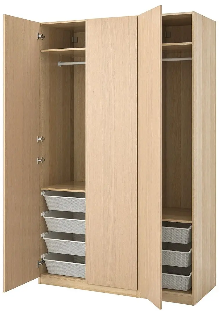 Dulap Ikea Pax 150x60x236 (Aspect Stejar Antichizat/Forsand Aspect Stejar Antichizat)