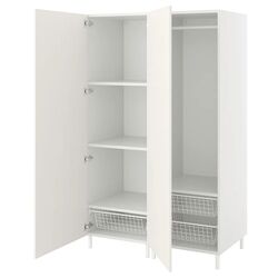 Dulap Ikea Platsa 2 usi 120x57x191 (Alb/Fonnes Alb)