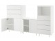 Dulap Ikea Platsa 220x42x133 (Alb/Fonnes Alb)