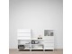 Dulap Ikea Platsa 220x42x133 (Alb/Fonnes Alb)