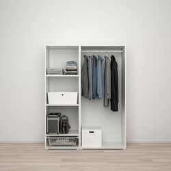 Dulap Ikea Platsa 3 usi 140x57x181 (Alb/Fonnes Alb) Thumb