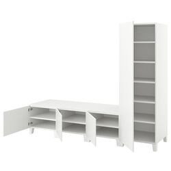Dulap Ikea Platsa 4 usi 240x57x191 (Alb/Fonnes Alb)