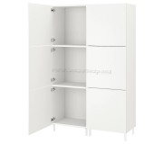 Dulap Ikea Platsa 6 usi 120x42x191 (Alb/Fonnes Alb)