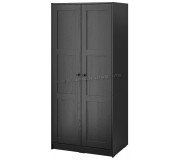 Dulap Ikea Rakkestad 79x55х176 (Negru-Maro)