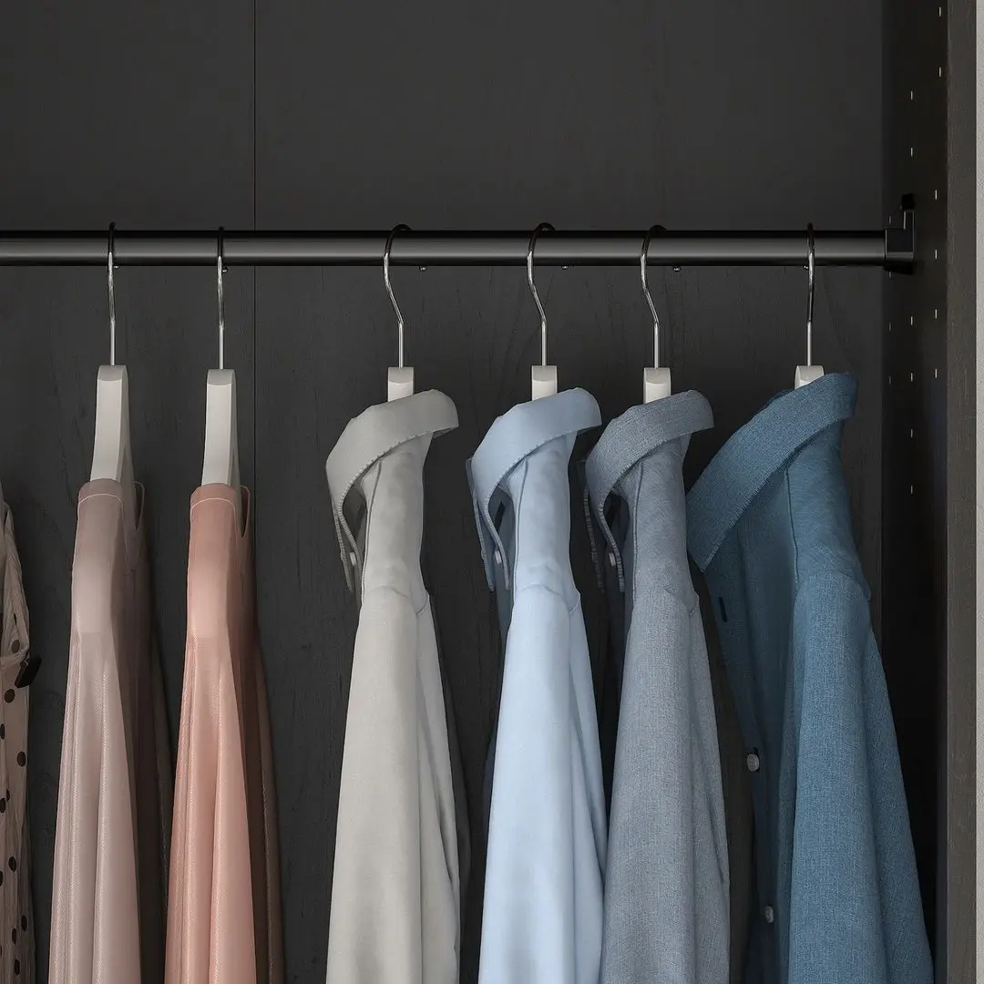 Шкаф Ikea Rakkestad 79x55х176 (Черно-Коричневый)