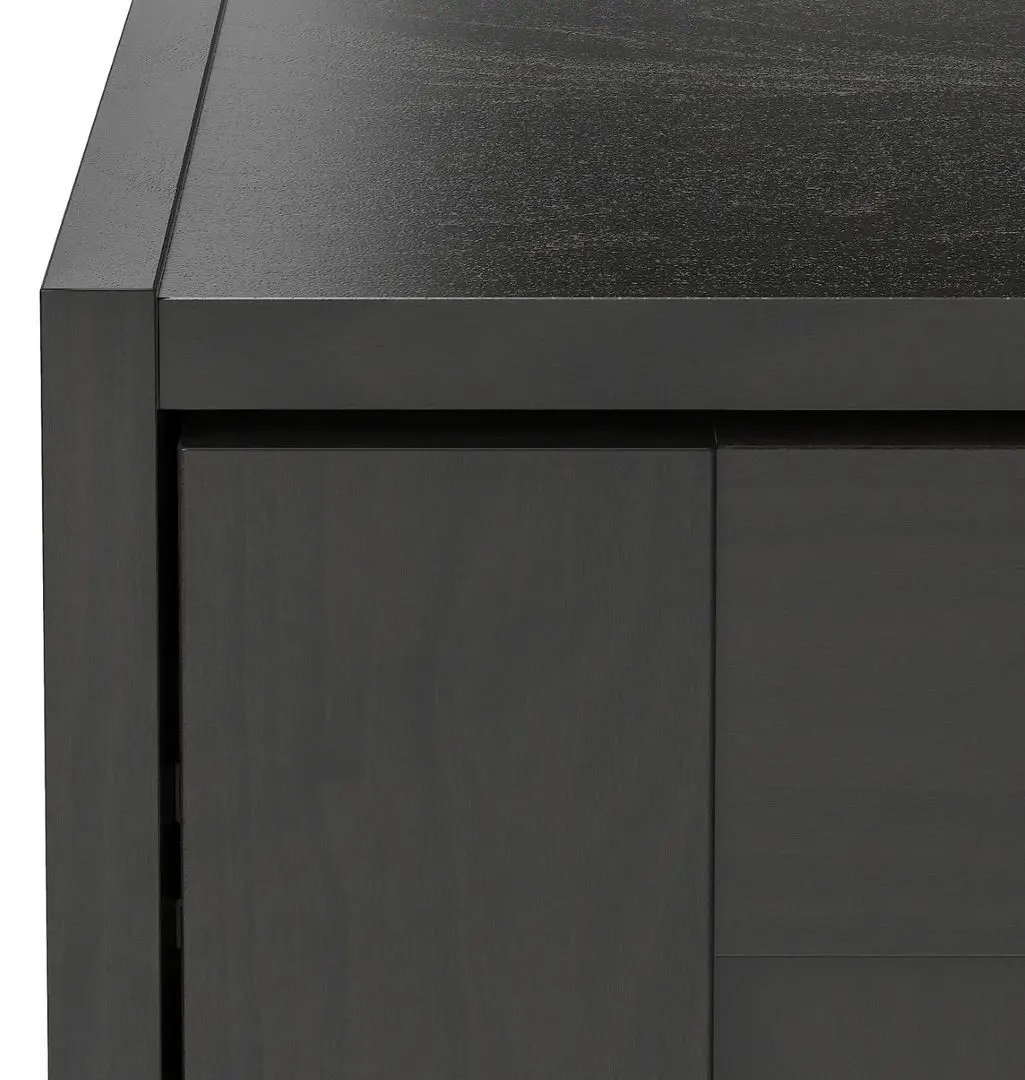 Шкаф Ikea Rakkestad 79x55х176 (Черно-Коричневый)