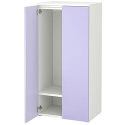 Dulap Ikea Smastad/Platsa 2 usi 60x42x123 (Alb/Lila Deschis) Thumb