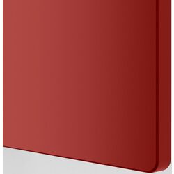 Шкаф Ikea Smastad/Platsa 3 ящика 120x57x123 (Белый/Красный/В Полоску) Thumb