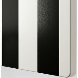 Dulap Ikea Smastad/Platsa 3 sertare 120x57x123 (Alb-negru/Alb/Dunga) Thumb