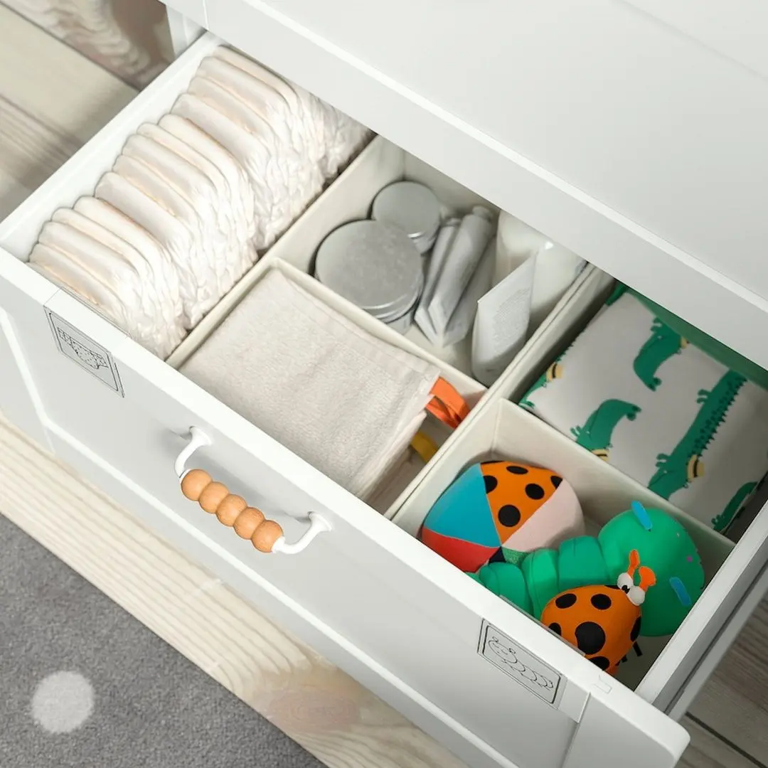 Dulap Ikea Smastad/Platsa 3 sertare/cu cadru 60x42x181 (Alb)