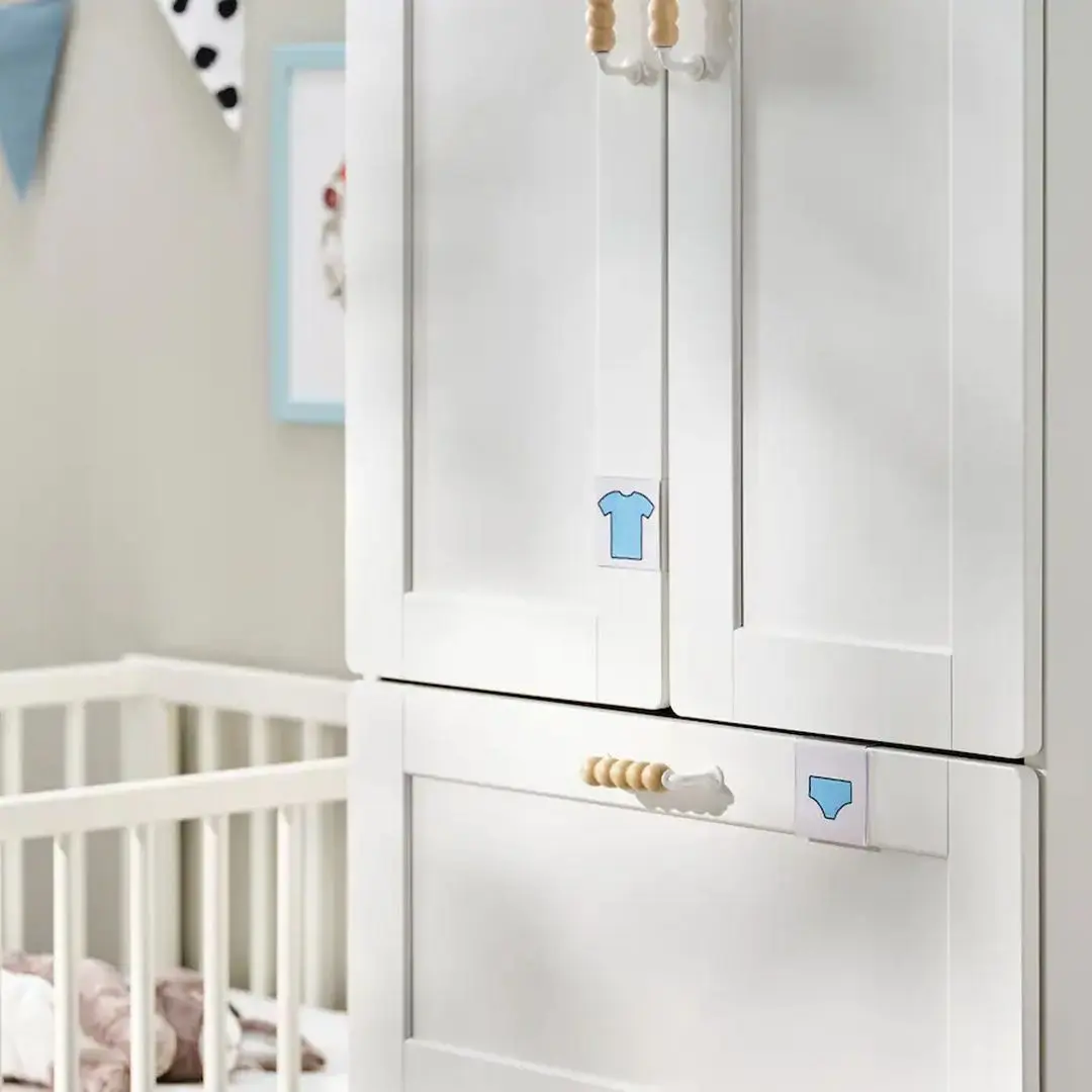 Dulap Ikea Smastad/Platsa 3 sertare/cu cadru 60x42x181 (Alb)