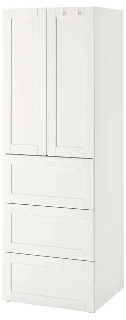 Dulap Ikea Smastad/Platsa 3 sertare/cu cadru 60x42x181 (Alb)