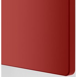 Шкаф Ikea Smastad/Platsa 6 полок 120x42x123 (Белый/Красный/Береза) Thumb