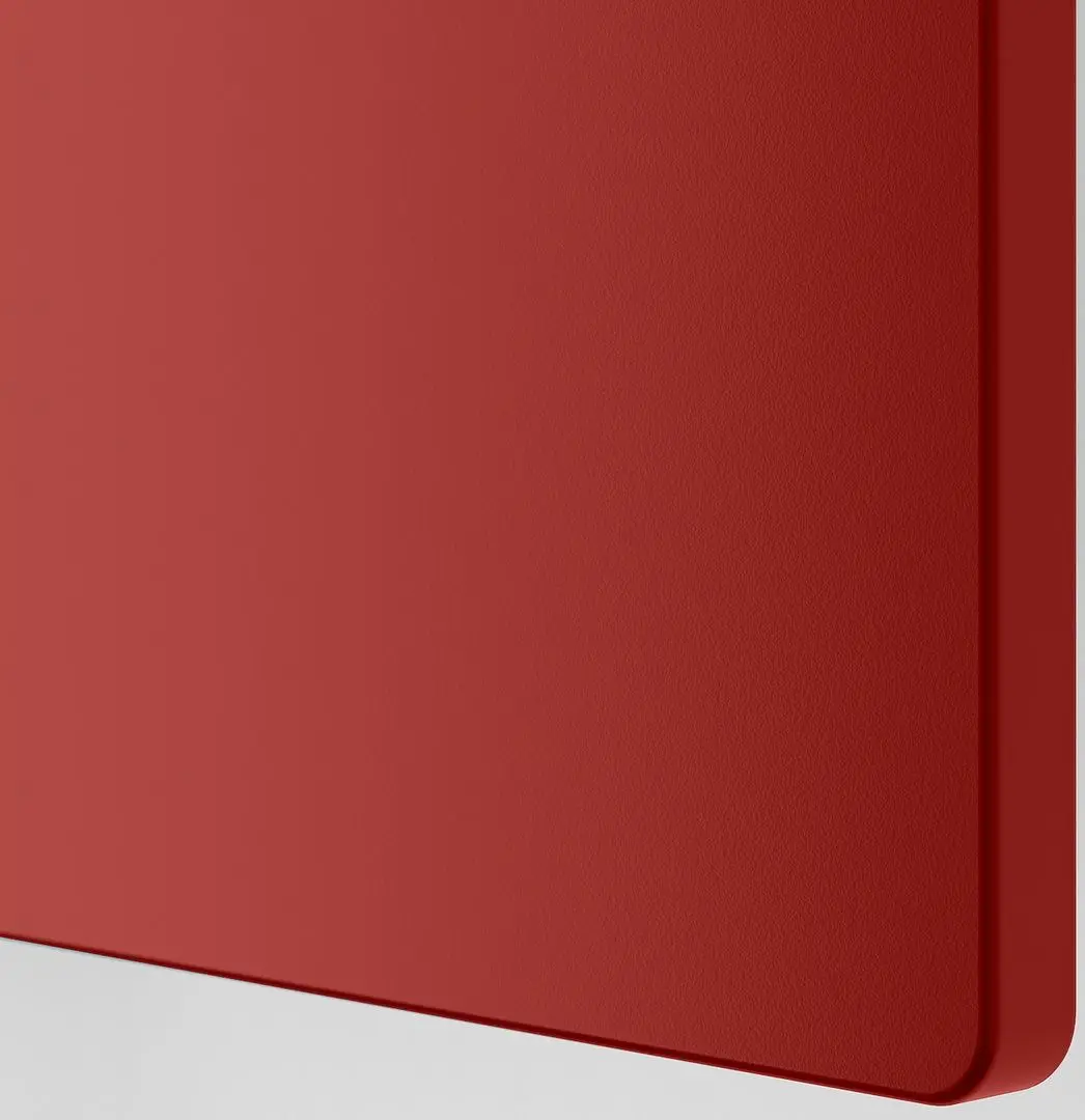 Шкаф Ikea Smastad/Platsa 6 полок 120x42x123 (Белый/Красный/Береза)