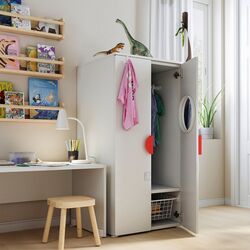 Dulap Ikea Smastad/Platsa 60x57x123 (Alb) Thumb