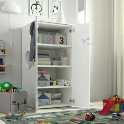 Шкаф Ikea Smastad/Platsa полки 60x57x123 (Белый/Светло-зеленый) Thumb