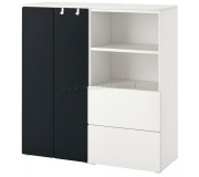 Dulap Ikea Smastad/Platsa suprafaţă tablă de scris 120x42x123 (Alb)