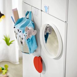 Dulap Ikea Smastad/Platsa cu 2 bare umeraşe 60x57x181 (Alb) Thumb