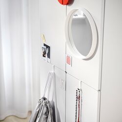 Dulap Ikea Smastad/Platsa cu 2 bare umerase 60x42x181 (Alb) Thumb