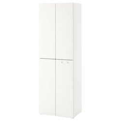 Dulap Ikea Smastad/Platsa cu 2 bare umerase 60x42x181 (Alb)