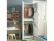 Dulap Ikea Smastad/Platsa cu 2 bare umerase 60x42x181 (Alb)