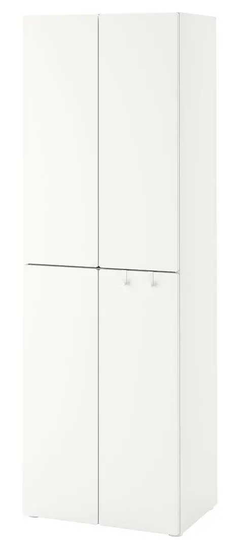 Dulap Ikea Smastad/Platsa cu 2 bare umerase 60x42x181 (Alb)