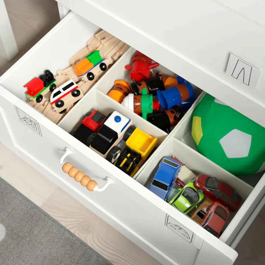 Шкаф Ikea Smastad/Platsa с рамой 120x42x123 (Белый)