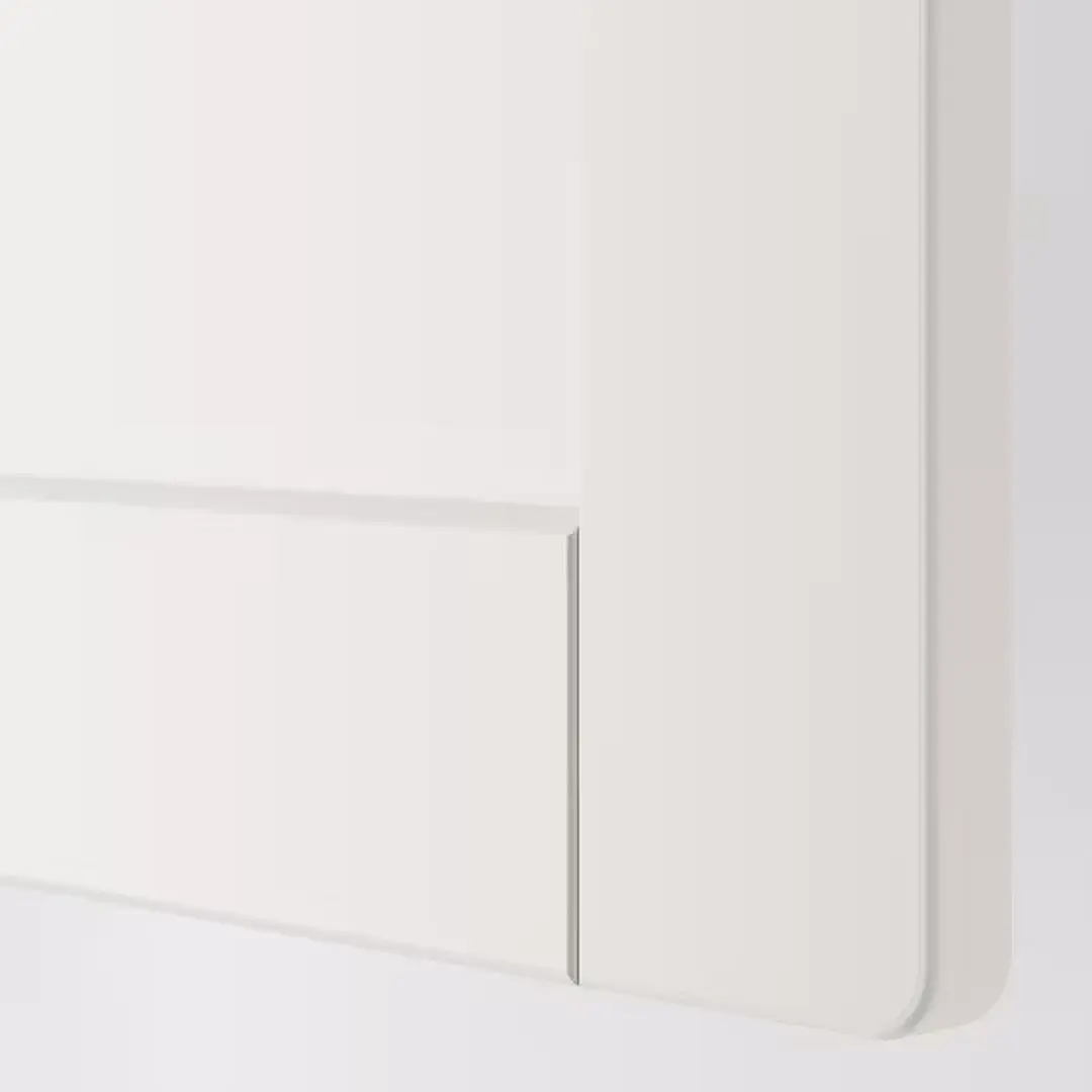 Шкаф Ikea Smastad/Platsa с рамой/6 полки 120x42x123 (Белый)