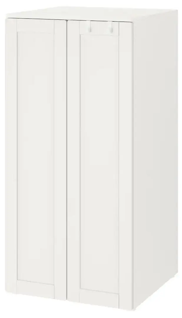 Шкаф Ikea Smastad/Platsa с рамой 60x57x123 (Белый)