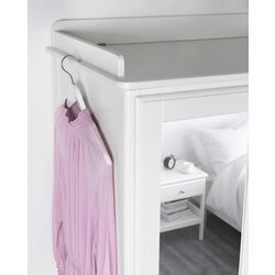 Шкаф Ikea Tyssedal 88x58x208 зеркало (Белый) Thumb