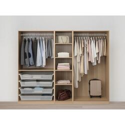 Dulap Ikea Pax 250x60x201 (Aspect Stejar Antichizat/Forsand Aspect Stejar Antichizat) Thumb