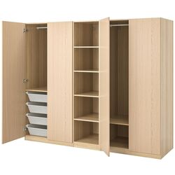 Dulap Ikea Pax 250x60x201 (Aspect Stejar Antichizat/Forsand Aspect Stejar Antichizat) Thumb