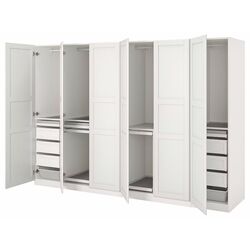 Dulap combinat Ikea Pax/Tyssedal 300x60x201 (Alb) Thumb