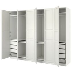 Dulap combinat Ikea Pax/Tyssedal 300x60x236 (Alb) Thumb