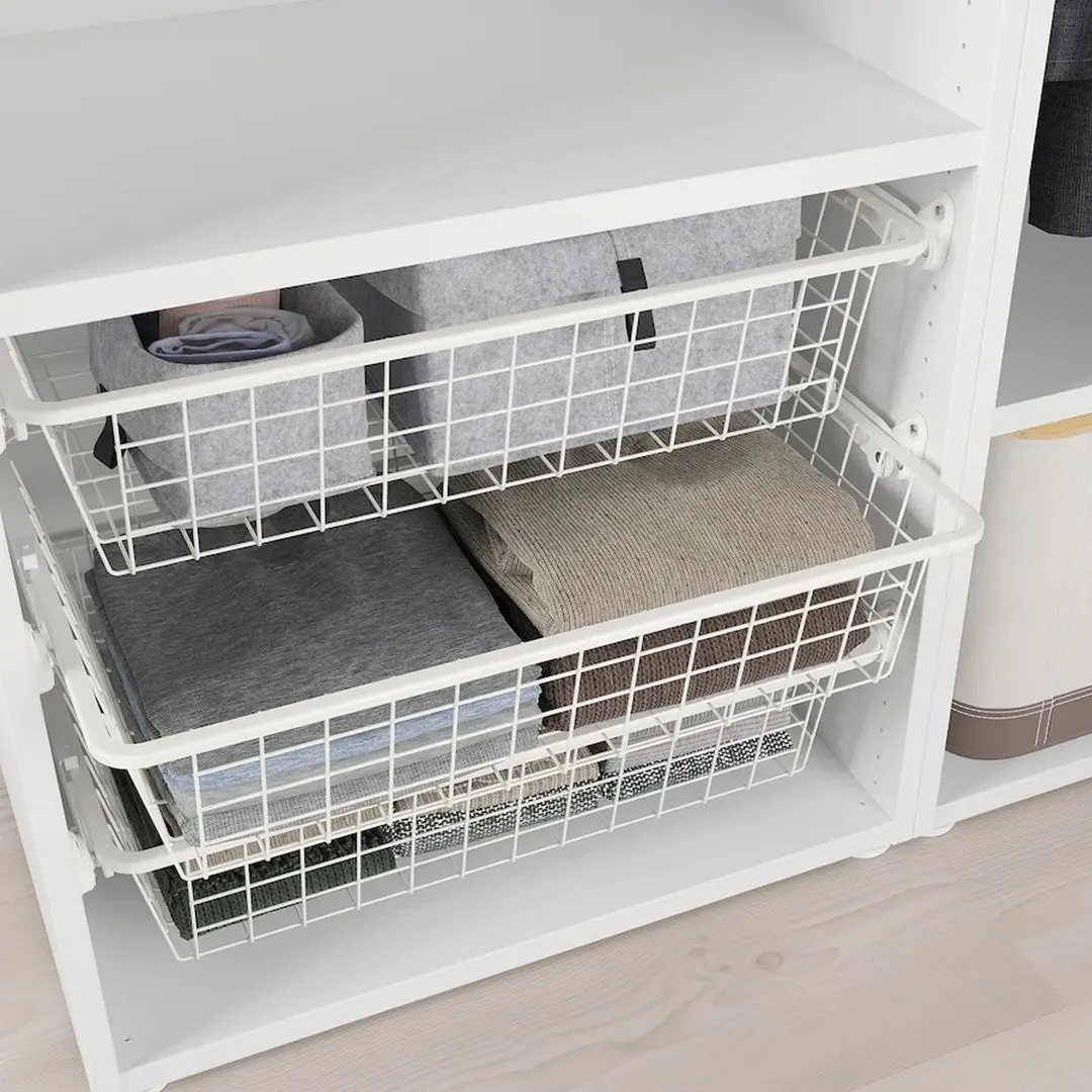 Living Ikea Platsa/Fonnes 9 usi/3 sertare 360x42x241 (Alb)